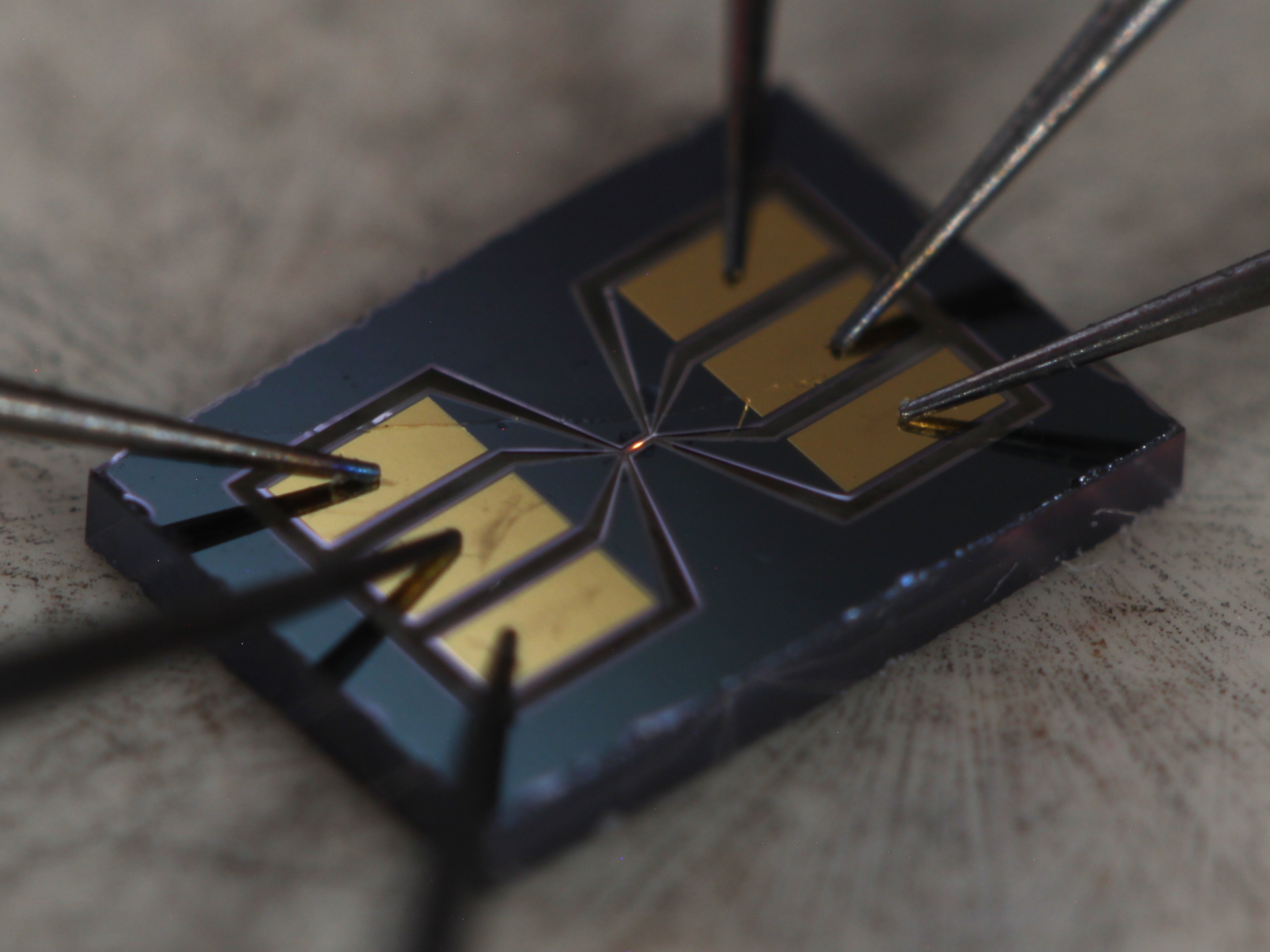 SiC calorimeter heating